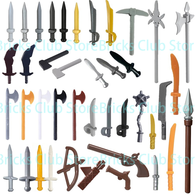 Medieval Military Accessories  - Lego Minifigure Holder recension och pris