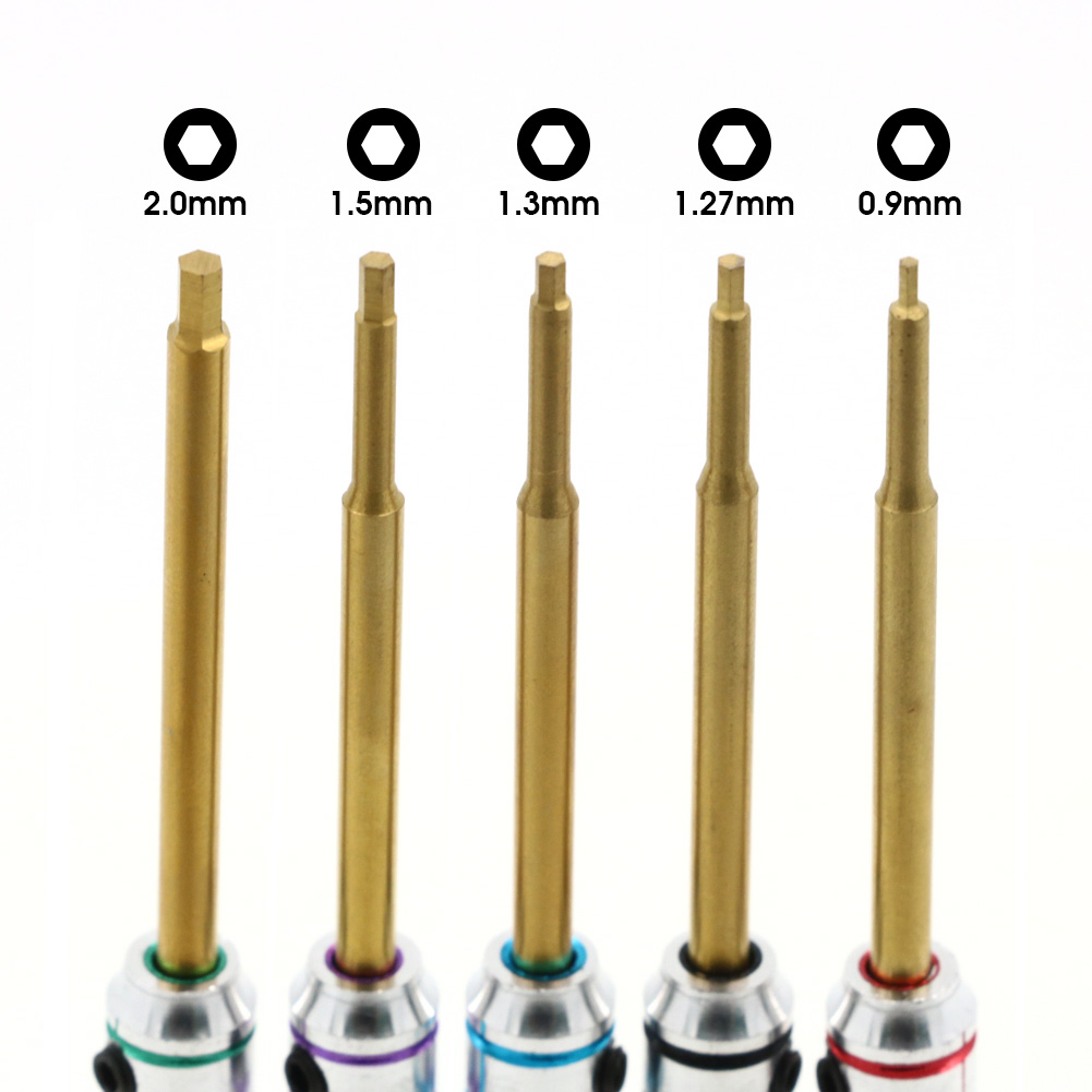 5pcs/set RC Mini 0.9mm 1.27mm  - Tamiya Model Paint Set recension och pris