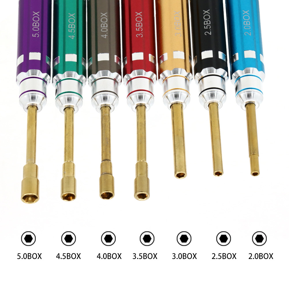 7PCS Short Handle RC Hex Screw - Tamiya Model Paint Set recension och pris