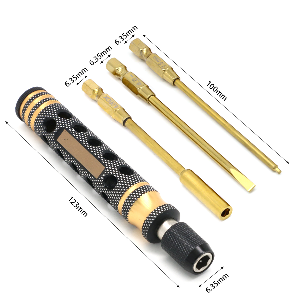 4 in 1 Hexagon Screwdriver 1.5 - Tamiya Model Paint Set recension och pris