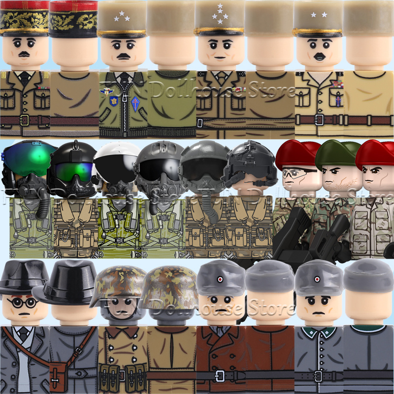 Modern Military US Soldier Act - Lego Minifigure Holder recension och pris