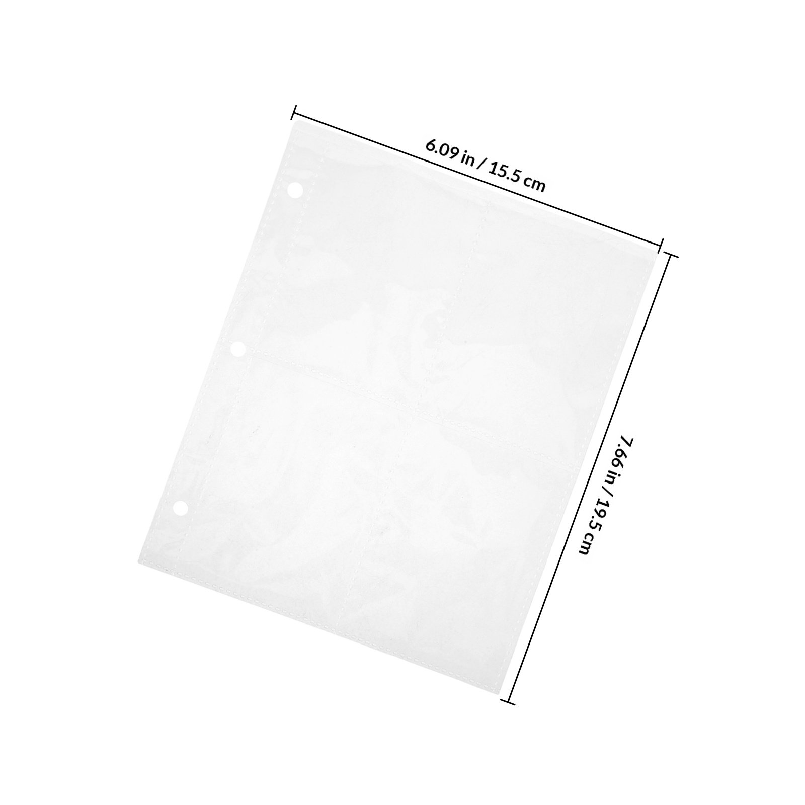 10Pcs Card Binder Refill Inner - Trading Card Binder recension och pris