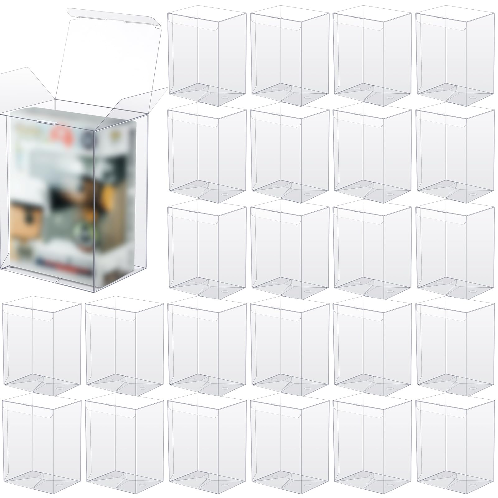 Clear Display Case Compatible  - Funko Pop Protector recension och pris