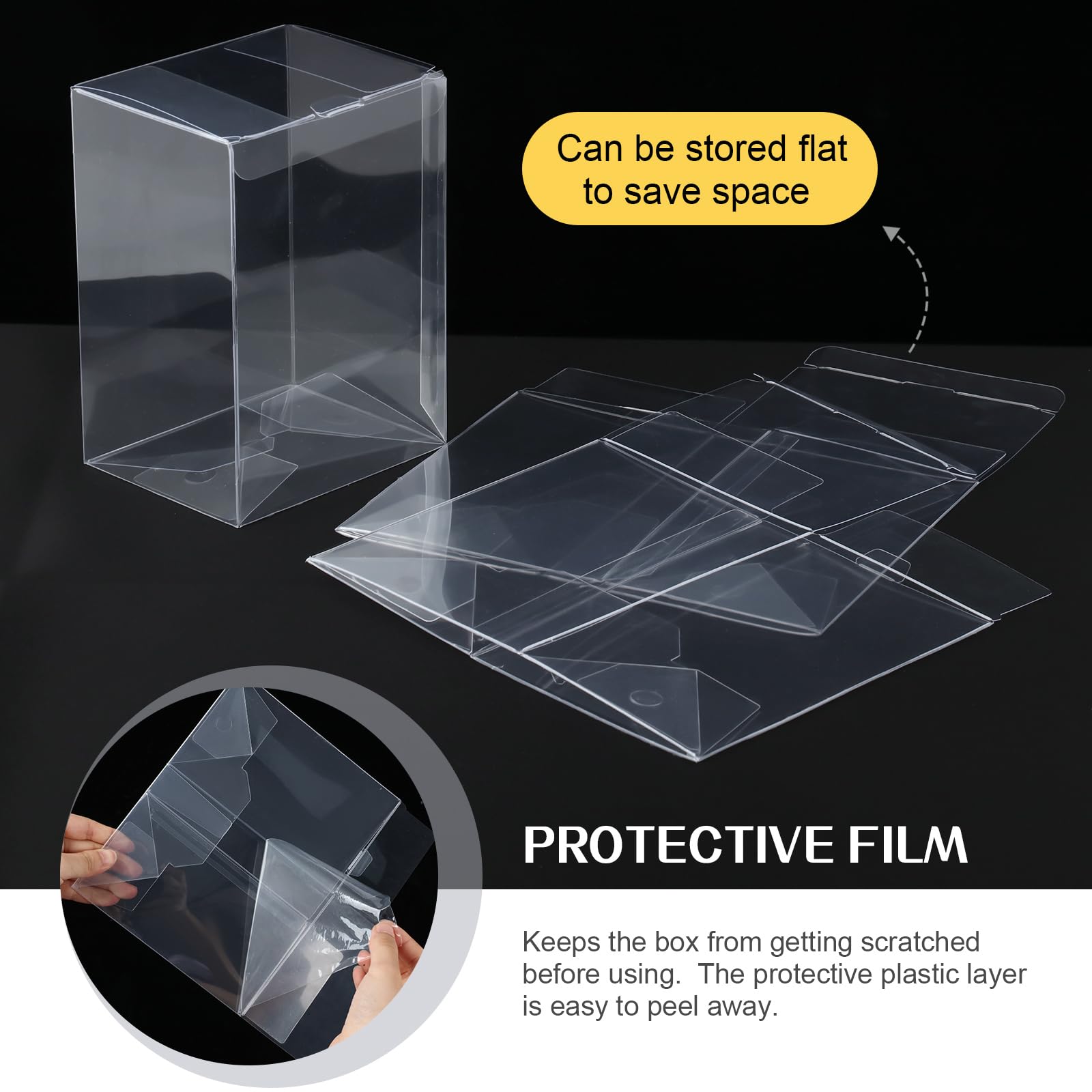 Clear Display Case Compatible  - Funko Pop Protector recension och pris