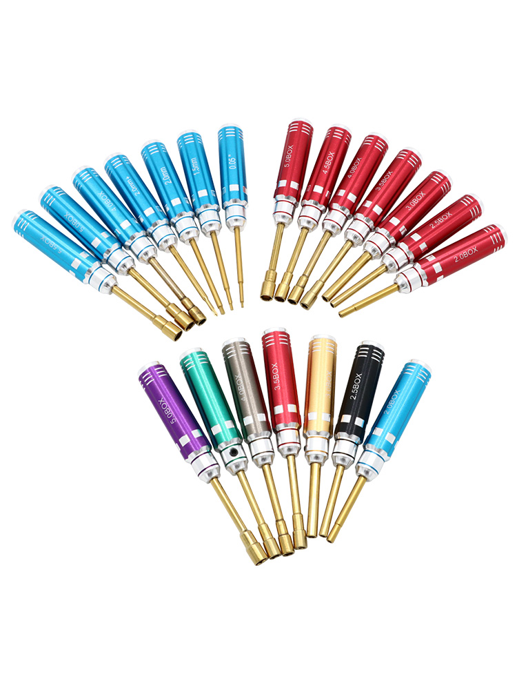 7PCS Short Handle RC Hex Screw - Tamiya Model Paint Set recension och pris